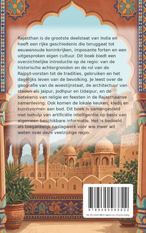 Achterkant van Alles over Rajasthan