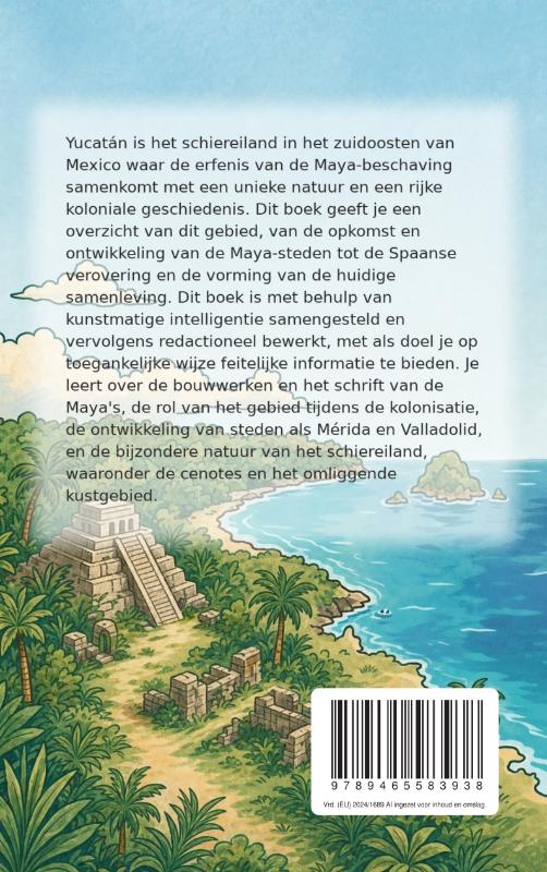 Achterkant van Alles over Yucatán