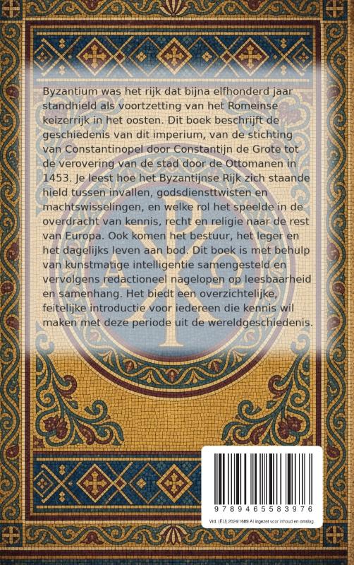 Achterkant van Alles over Byzantium