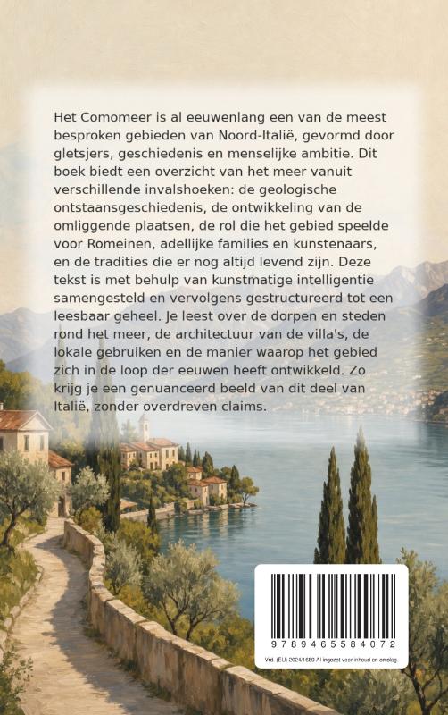 Achterkant van Alles over het Comomeer