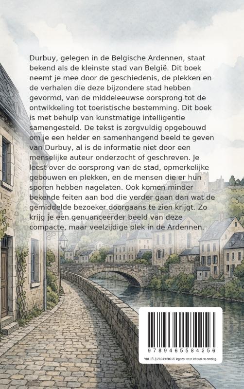 Achterkant van Onbekend Durbuy