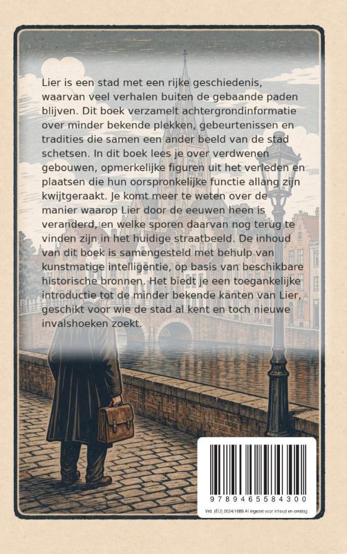 Achterkant van Onbekend Lier