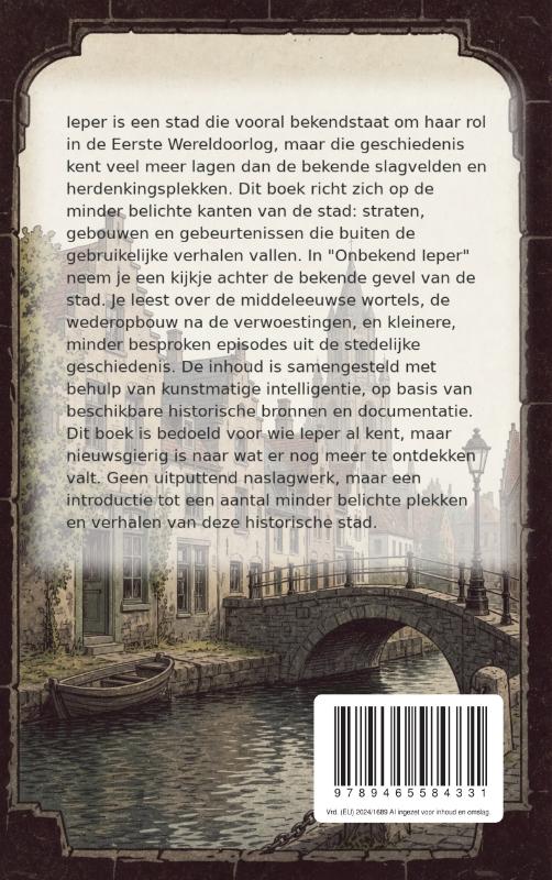 Achterkant van Onbekend Ieper