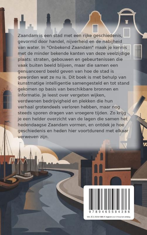 Achterkant van Onbekend Zaandam