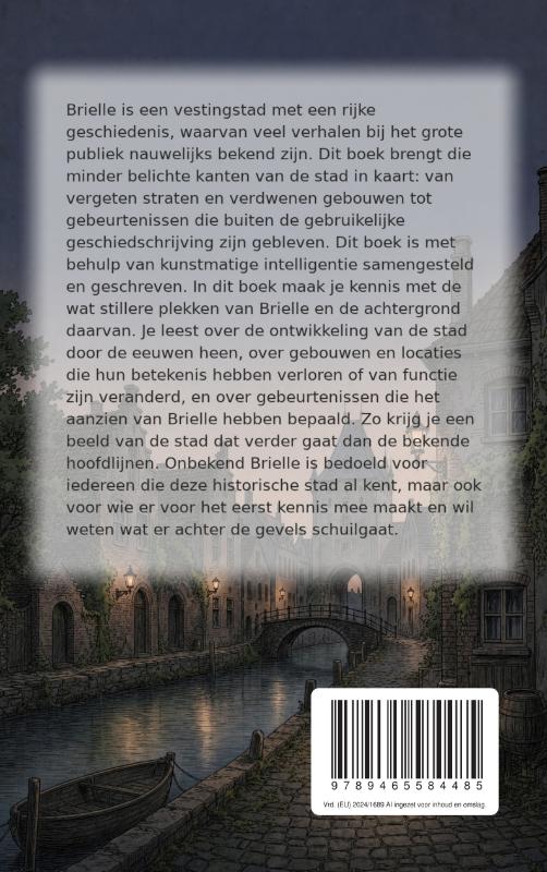 Achterkant van Onbekend Brielle
