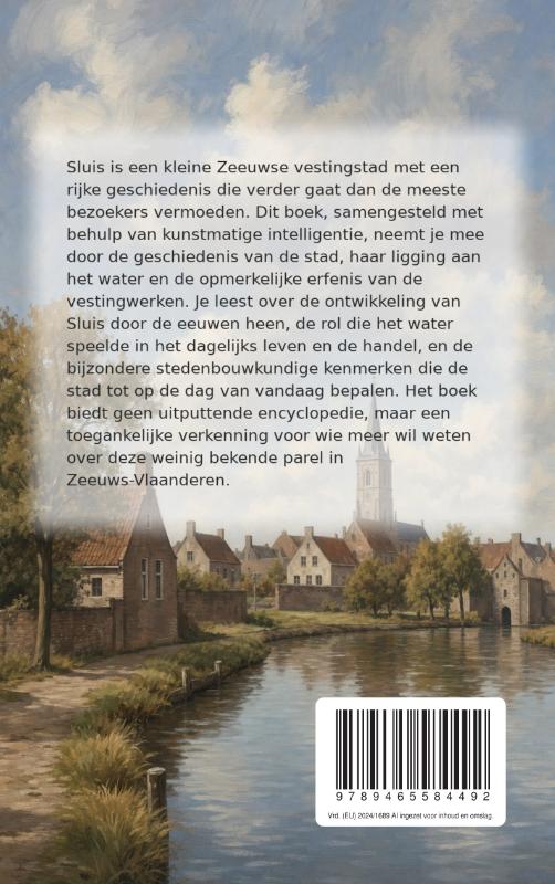 Achterkant van Onbekend Sluis