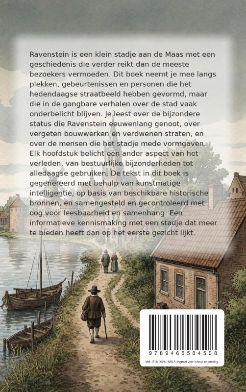Achterkant van Onbekend Ravenstein