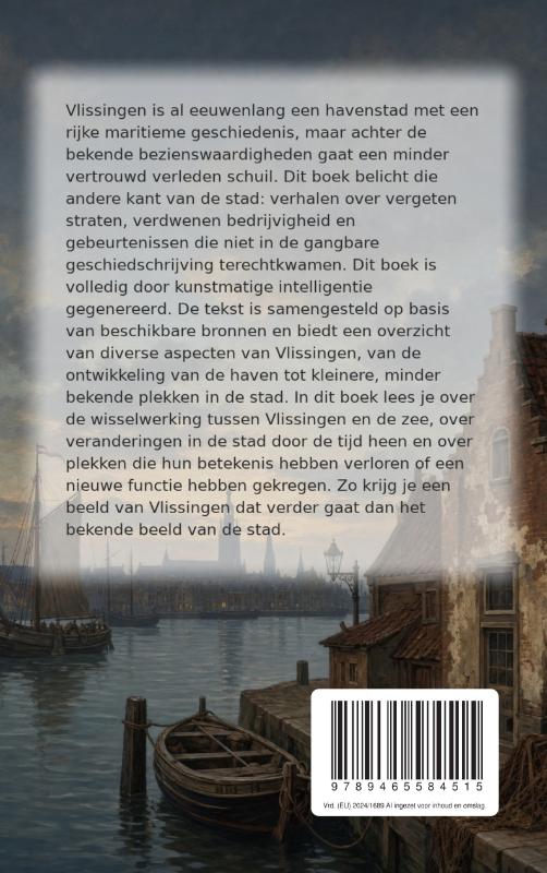Achterkant van Onbekend Vlissingen