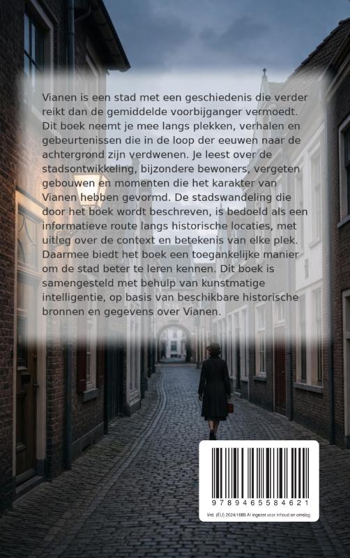 Achterkant van Onbekend Vianen