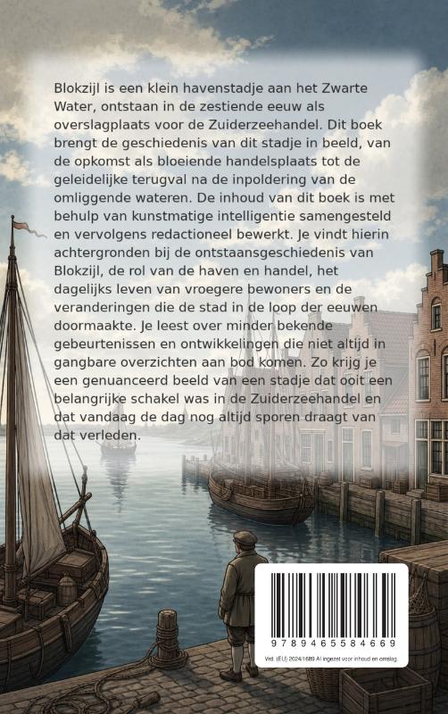 Achterkant van Onbekend Blokzijl