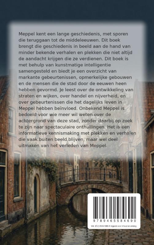Achterkant van Onbekend Meppel