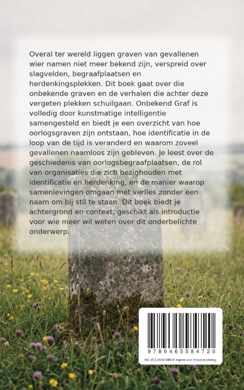 Achterkant van Onbekend Grave
