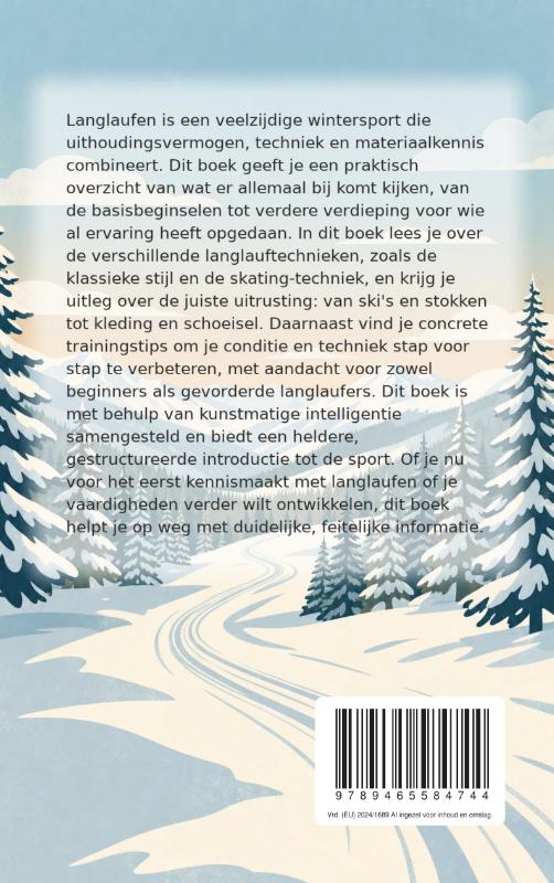 Achterkant van Alles over Langlaufen