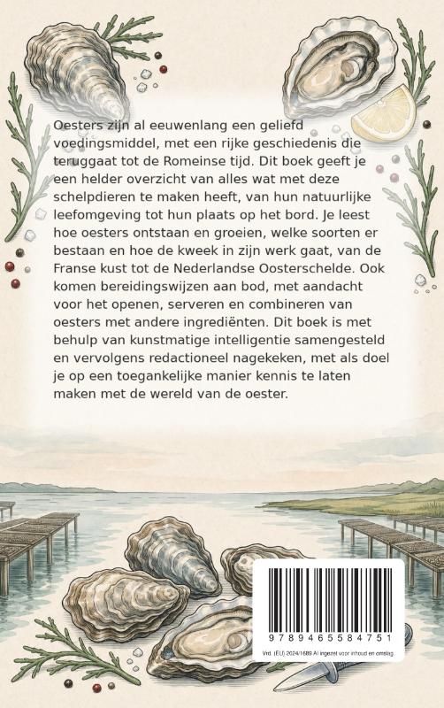 Achterkant van Alles over Oesters
