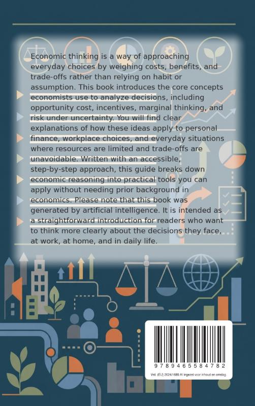 Achterkant van Economic Thinking for Better Decisions
