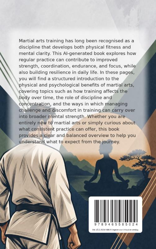 Achterkant van Stronger in Body and Mind Through Martial Arts