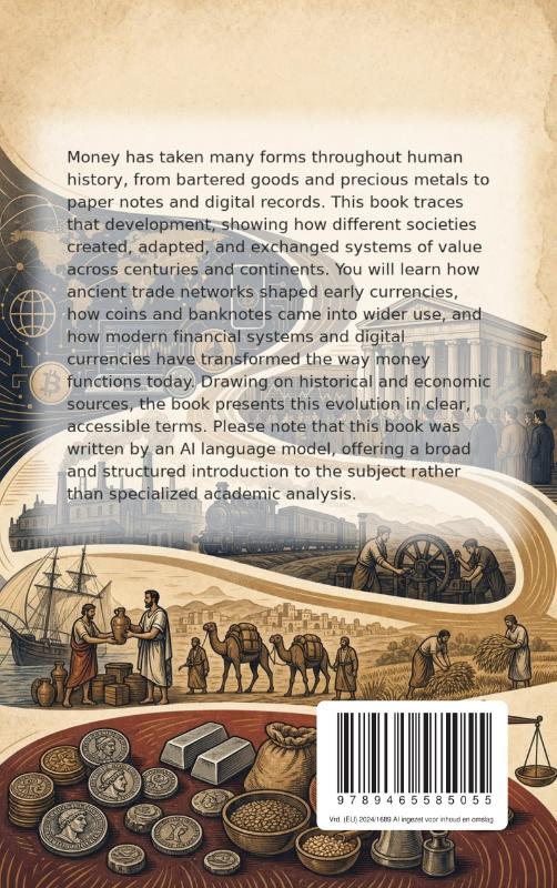 Achterkant van The History of Money