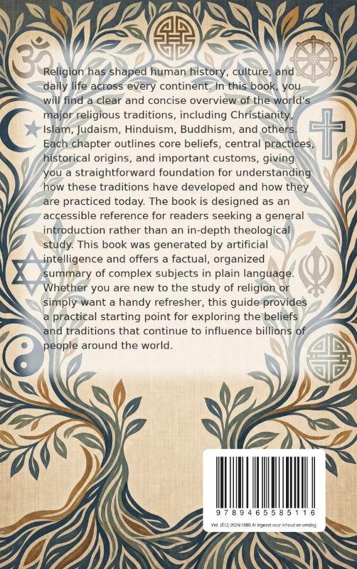 Achterkant van The World's Major Religions in Brief
