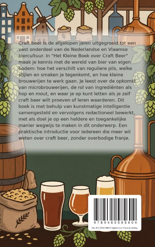Achterkant van Het Kleine Boek over Craft Beer