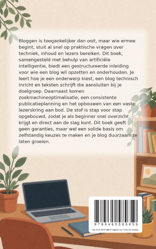 Achterkant van Een Blog Starten voor Beginners