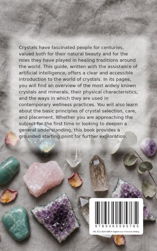Achterkant van All About Crystals