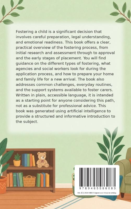 Achterkant van How to Become a Foster Carer