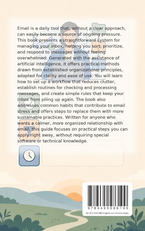 Achterkant van Conquer Email Stress for Good