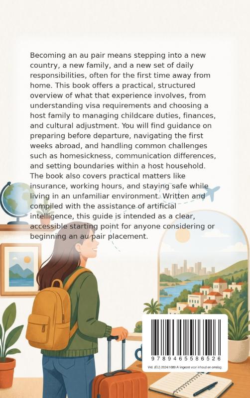 Achterkant van Everything You Need to Know as an Au Pair