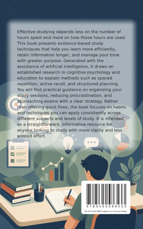 Achterkant van Study Smarter, Score Better
