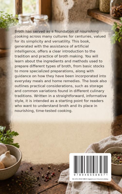 Achterkant van The Power of Broth