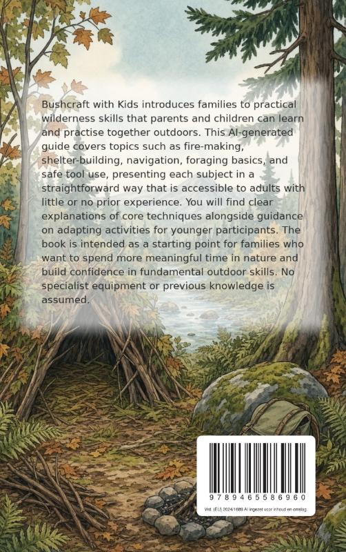 Achterkant van Bushcraft with Kids
