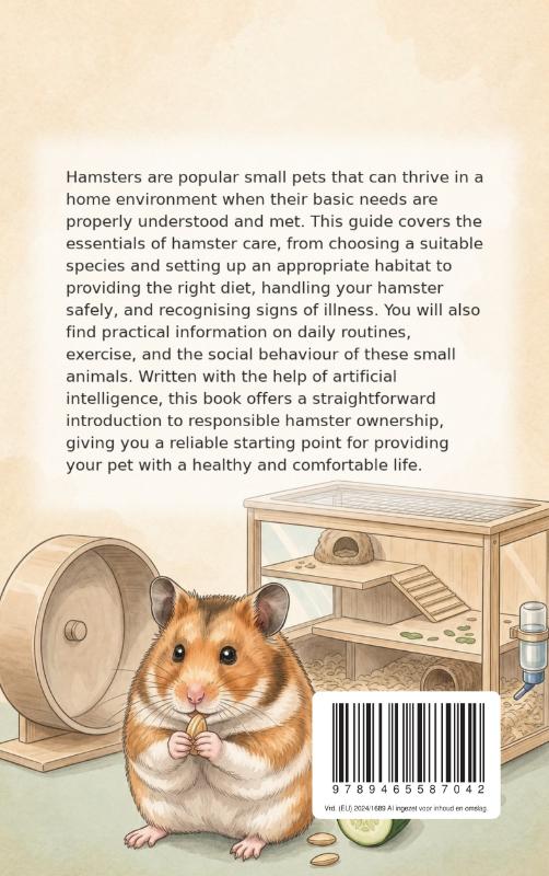 Achterkant van All About the Hamster