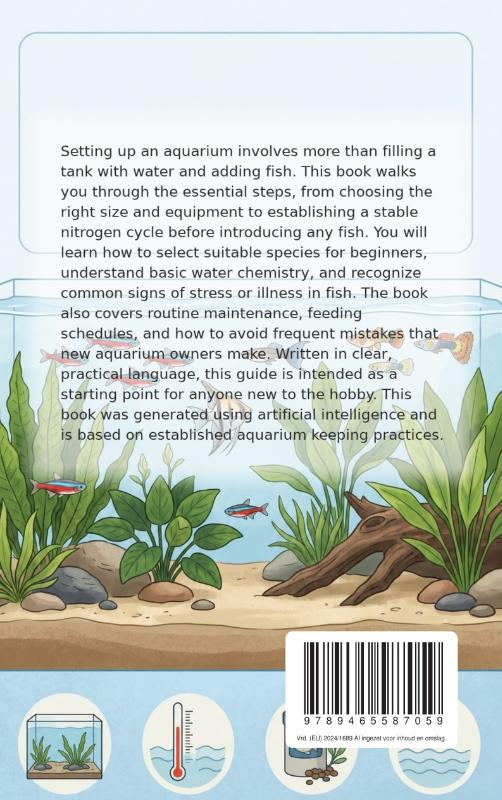 Achterkant van Aquarium for Beginners: From Setup to Fish