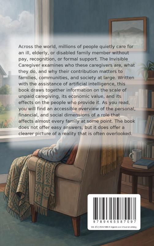 Achterkant van The Invisible Caregiver