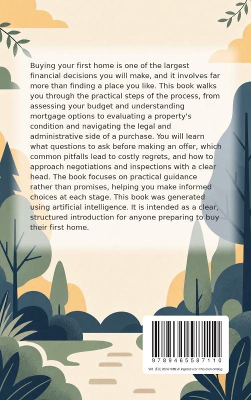 Achterkant van Your First Home Without Regrets