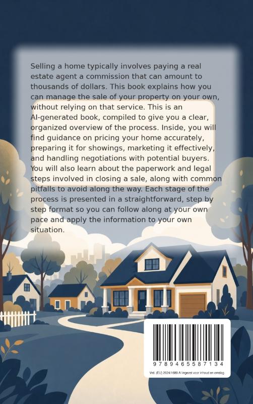 Achterkant van Selling Your Home Without an Agent