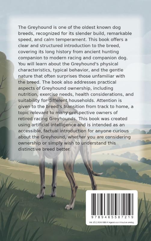 Achterkant van All About the Greyhound