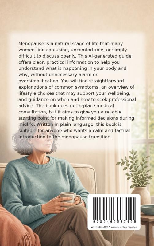 Achterkant van Menopause without the Drama