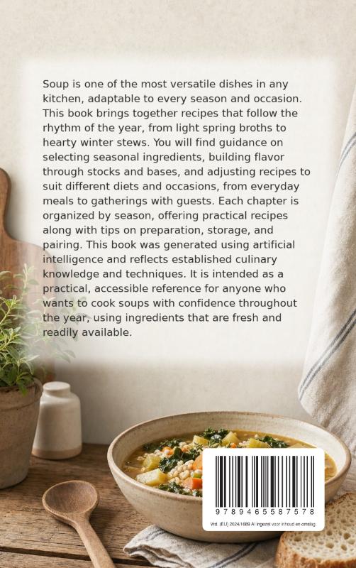 Achterkant van Soups for Every Season