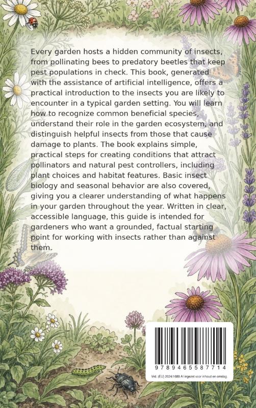 Achterkant van Insects in Your Garden