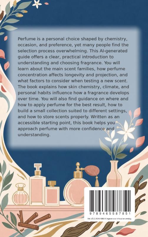 Achterkant van Choosing and Wearing Perfume