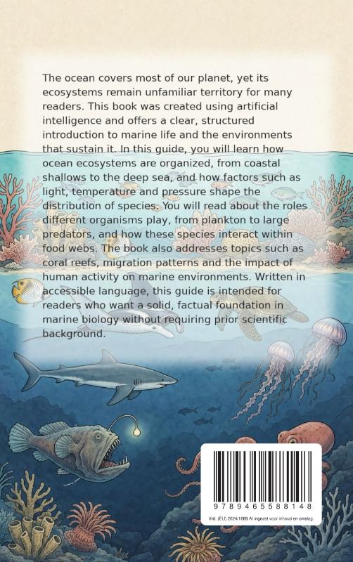 Achterkant van Discovering Life Underwater