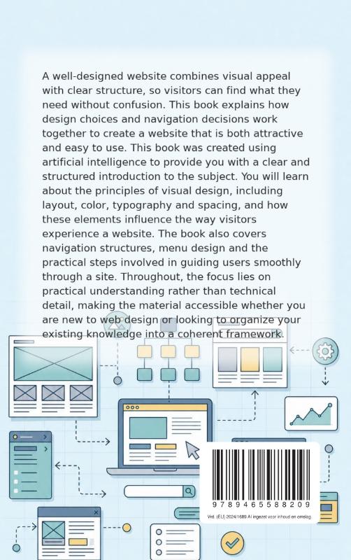 Achterkant van Designing an Attractive and Clear Website