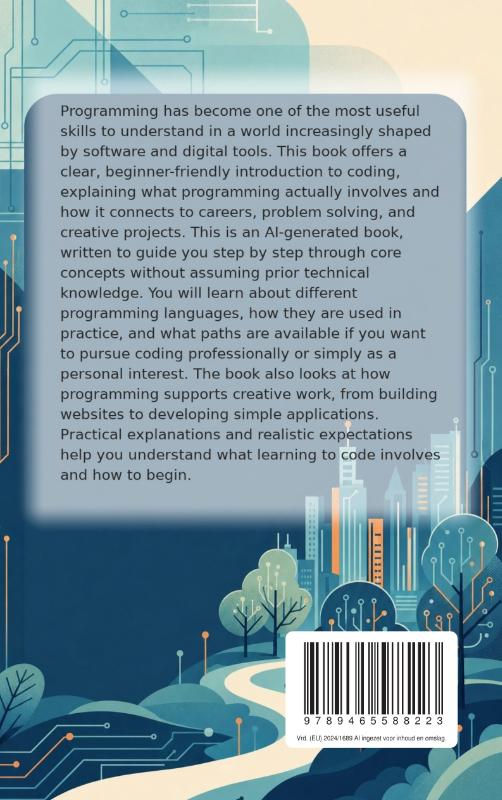 Achterkant van Opening Up a New World by Learning to Code