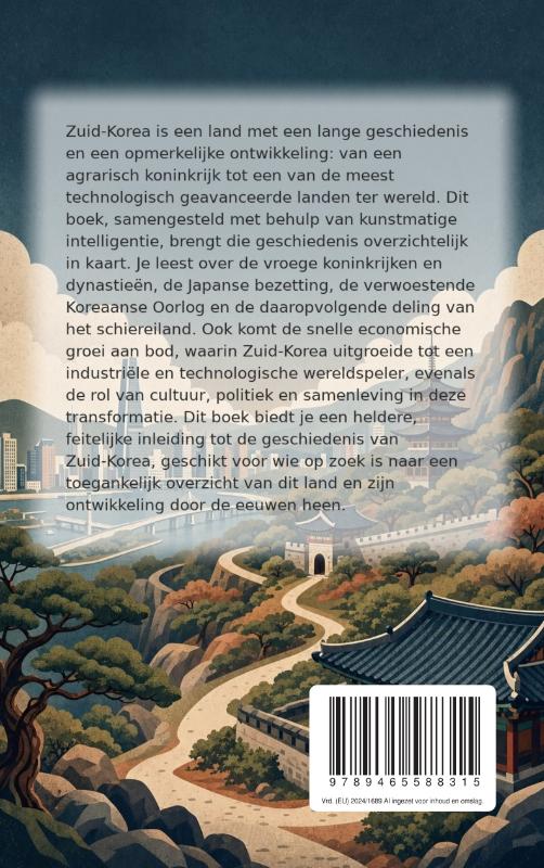 Achterkant van Het Fascinerende Verhaal van Zuid-Korea