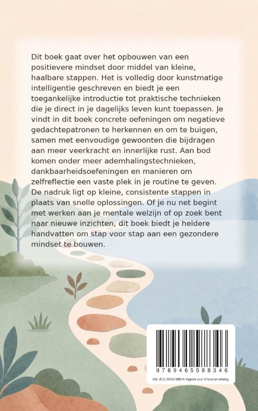 Achterkant van Je Eerste Stappen naar een Betere Mindset