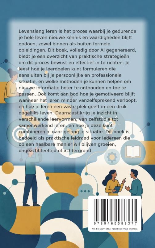 Achterkant van Levenslang Leren Onder de Knie