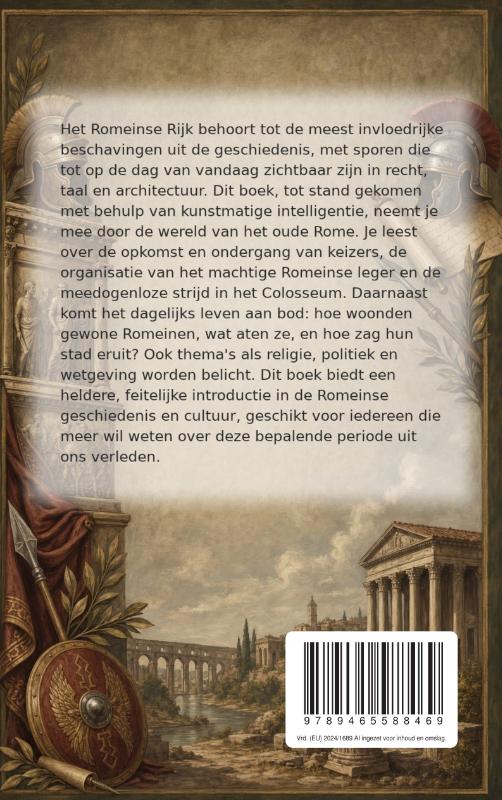 Achterkant van De Fascinerende Wereld van het Oude Rome