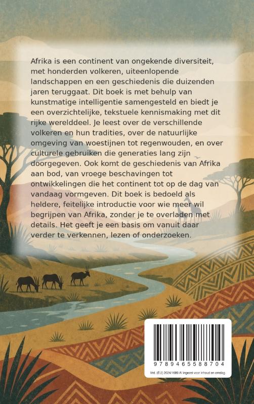 Achterkant van Ontdek Afrika