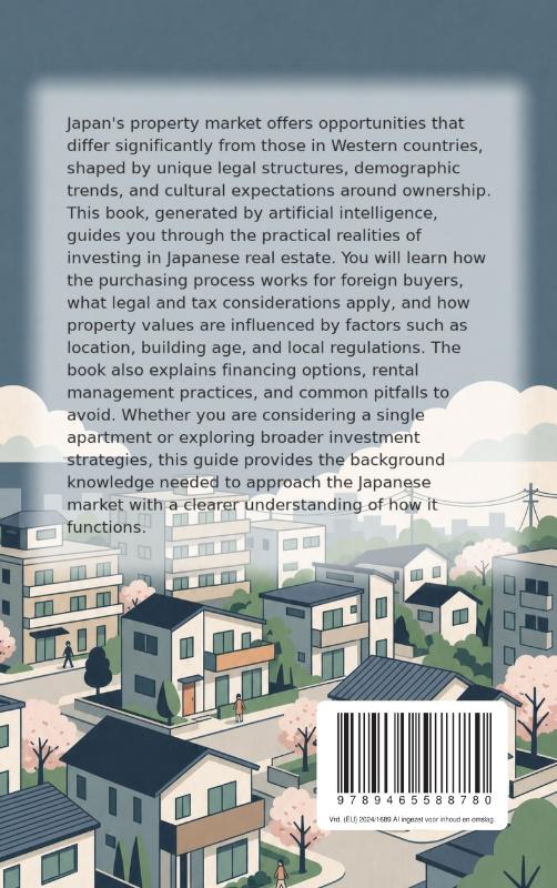 Achterkant van Investing in Japanese Real Estate